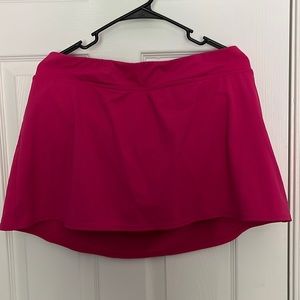 Women'a Lands End Pink Bathing Suit Bottoms Size 16W